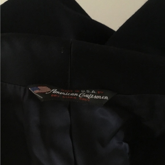 🌹HP🌹PATRIOT STYLED BY WEINTRAUB CO. MADE IN U.S.A BY AMERICAN CRAFTSMAN BLAZER - Picture 7 of 10